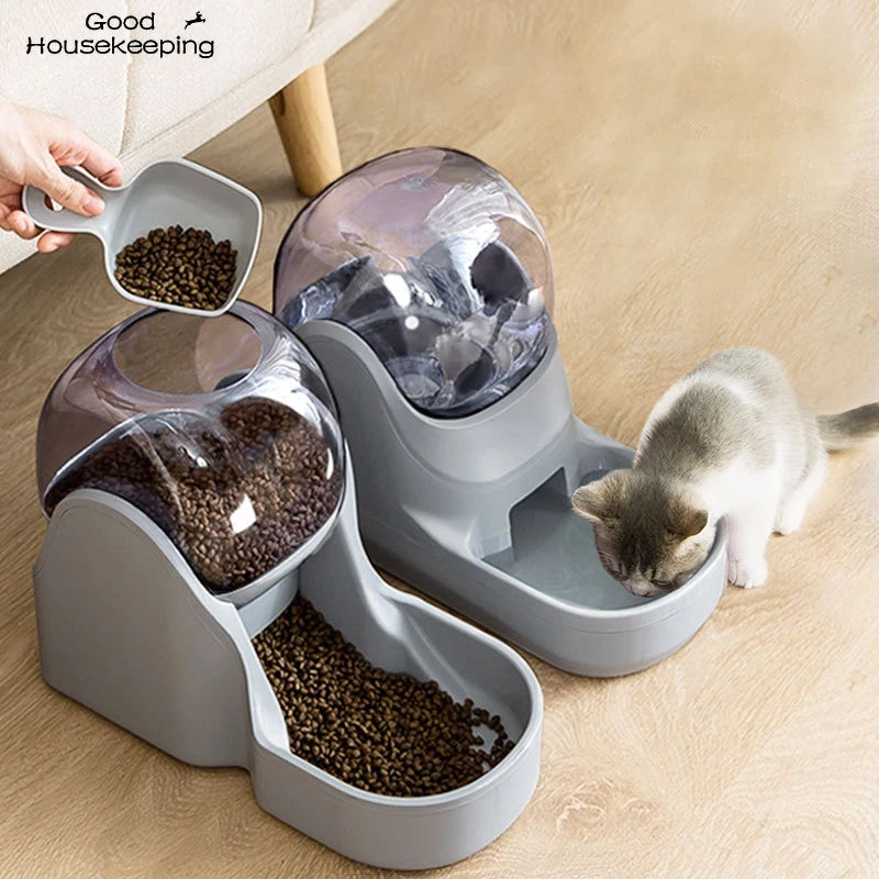 3.8L Automatic Gravity Pet Water & Food Dispenser